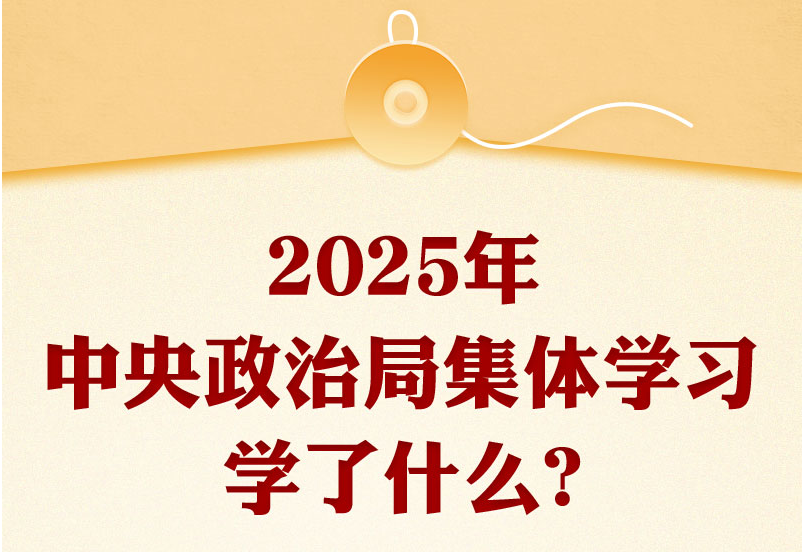 2025年中央政治局集体学习学了什么