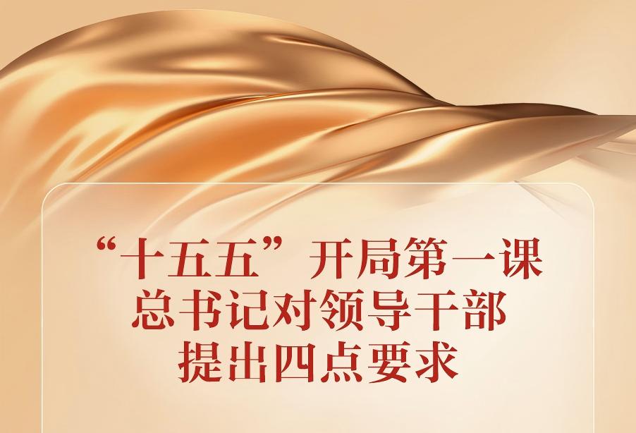 “十五五”开局第一课，总书记对领
