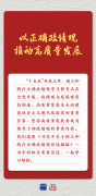 学习新语｜以正确政绩观推动高质量